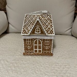 Christmas Gingerbread House Cookie Jar canister sold out viral FIRM PRICE